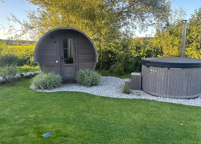 Hafenhaus Panoramablick Mit Sauna & Whirlpool Wandlitz